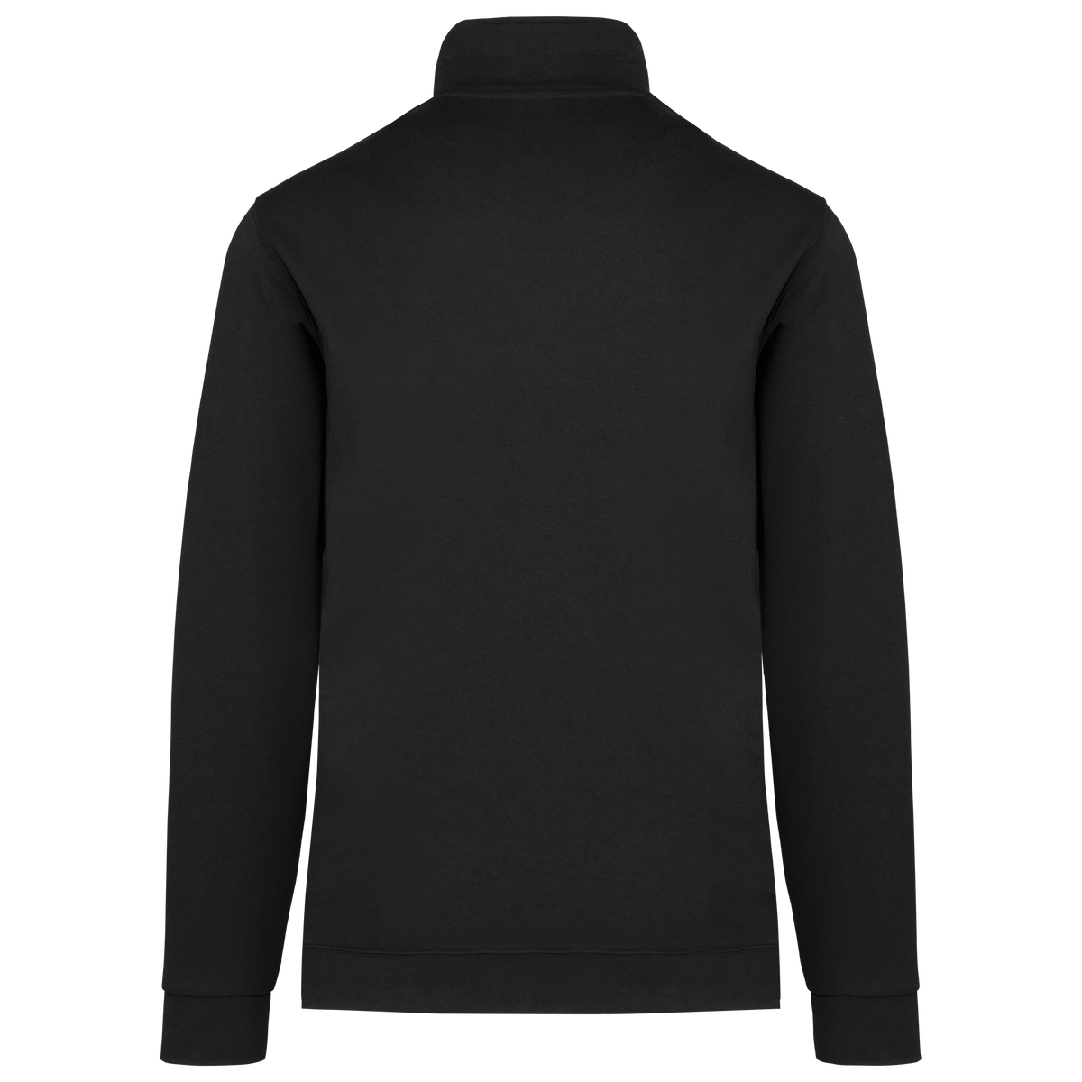 K472 - Chaqueta de felpa con cremallera - Black - trasera