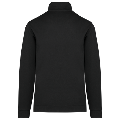 K472 - Chaqueta de felpa con cremallera - Black - trasera