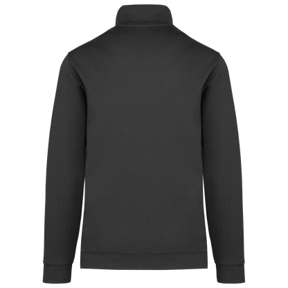 K472 - Chaqueta de felpa con cremallera - Dark Grey - trasera