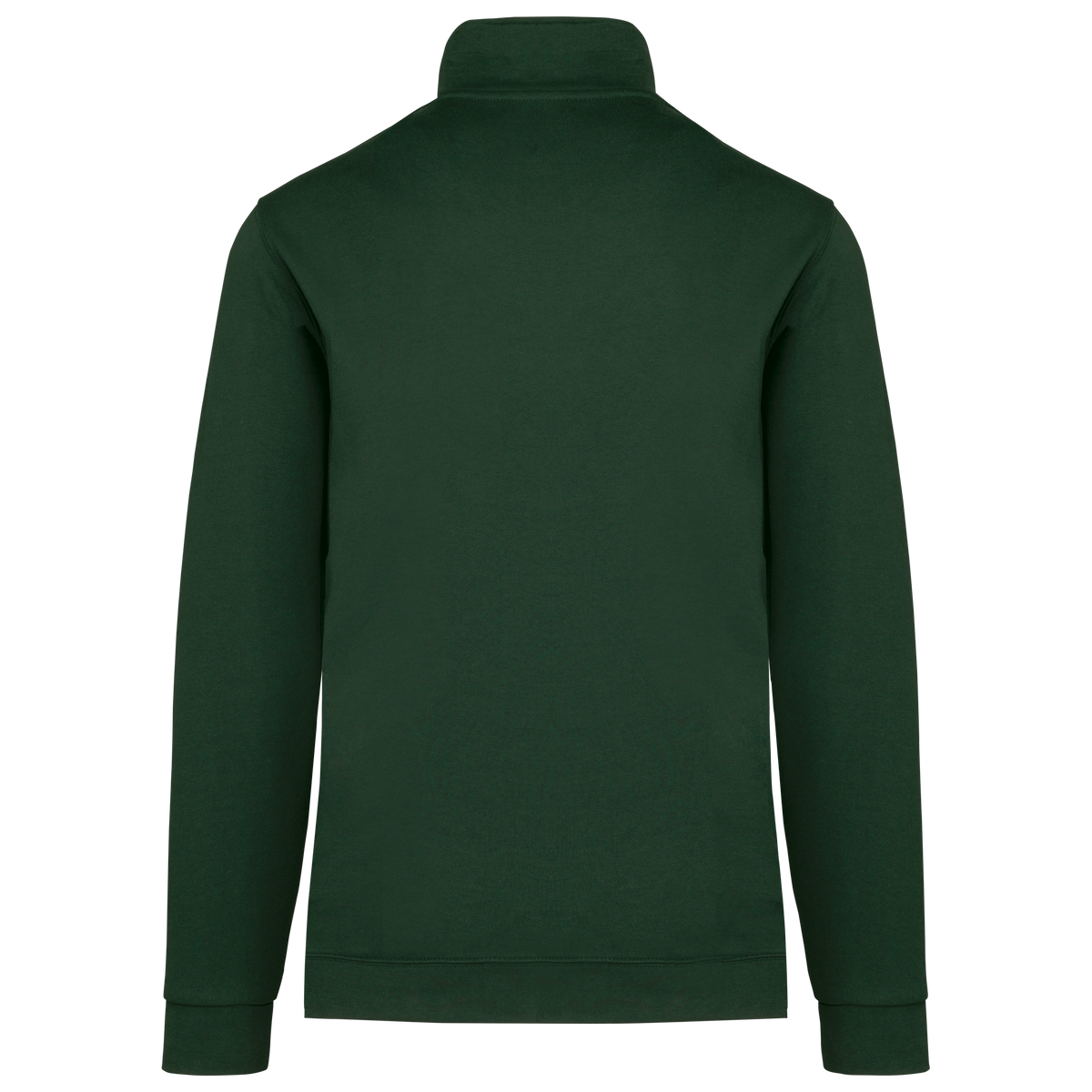 K472 - Chaqueta de felpa con cremallera - Forest Green - trasera