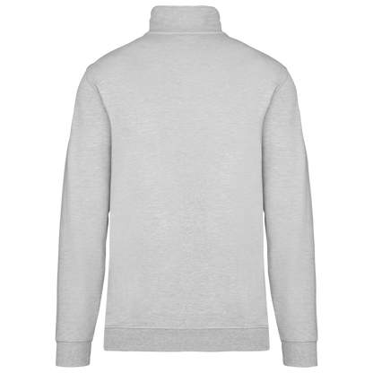K472 - Chaqueta de felpa con cremallera - Oxford Grey - trasera