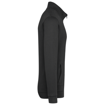K472 - Chaqueta de felpa con cremallera - Dark Grey - lateral