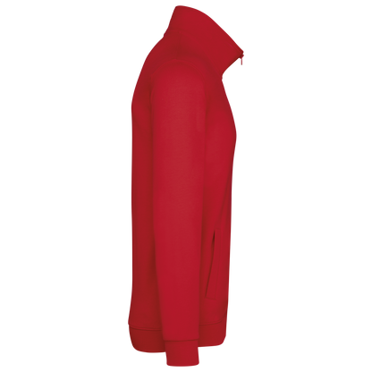 K472 - Chaqueta de felpa con cremallera - Red - lateral