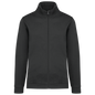 K472 - Chaqueta de felpa con cremallera - Dark Grey - frontal