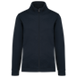 K472 - Chaqueta de felpa con cremallera - Navy - frontal