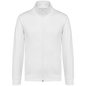 K472 - Chaqueta de felpa con cremallera - White - frontal