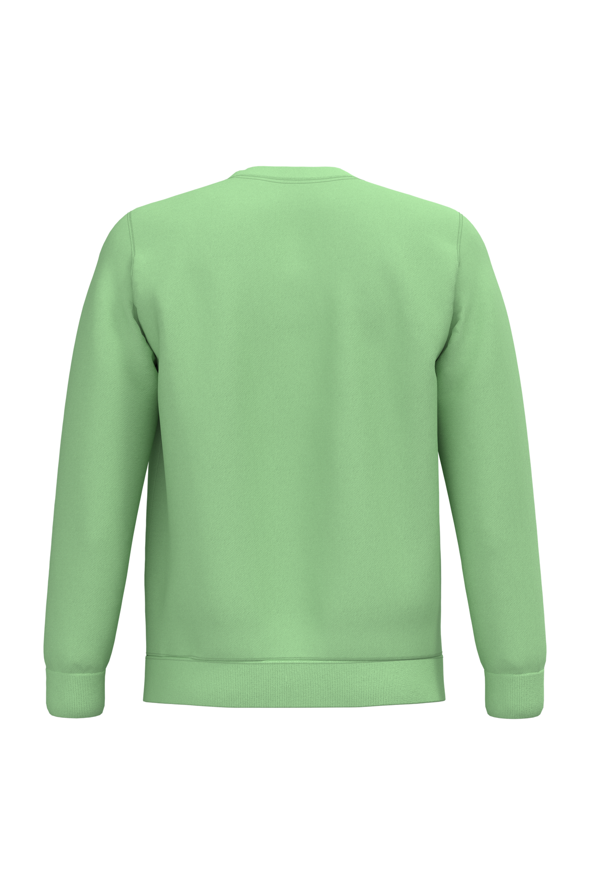 K474 - Sudadera cuello redondo - Apple Green - trasera