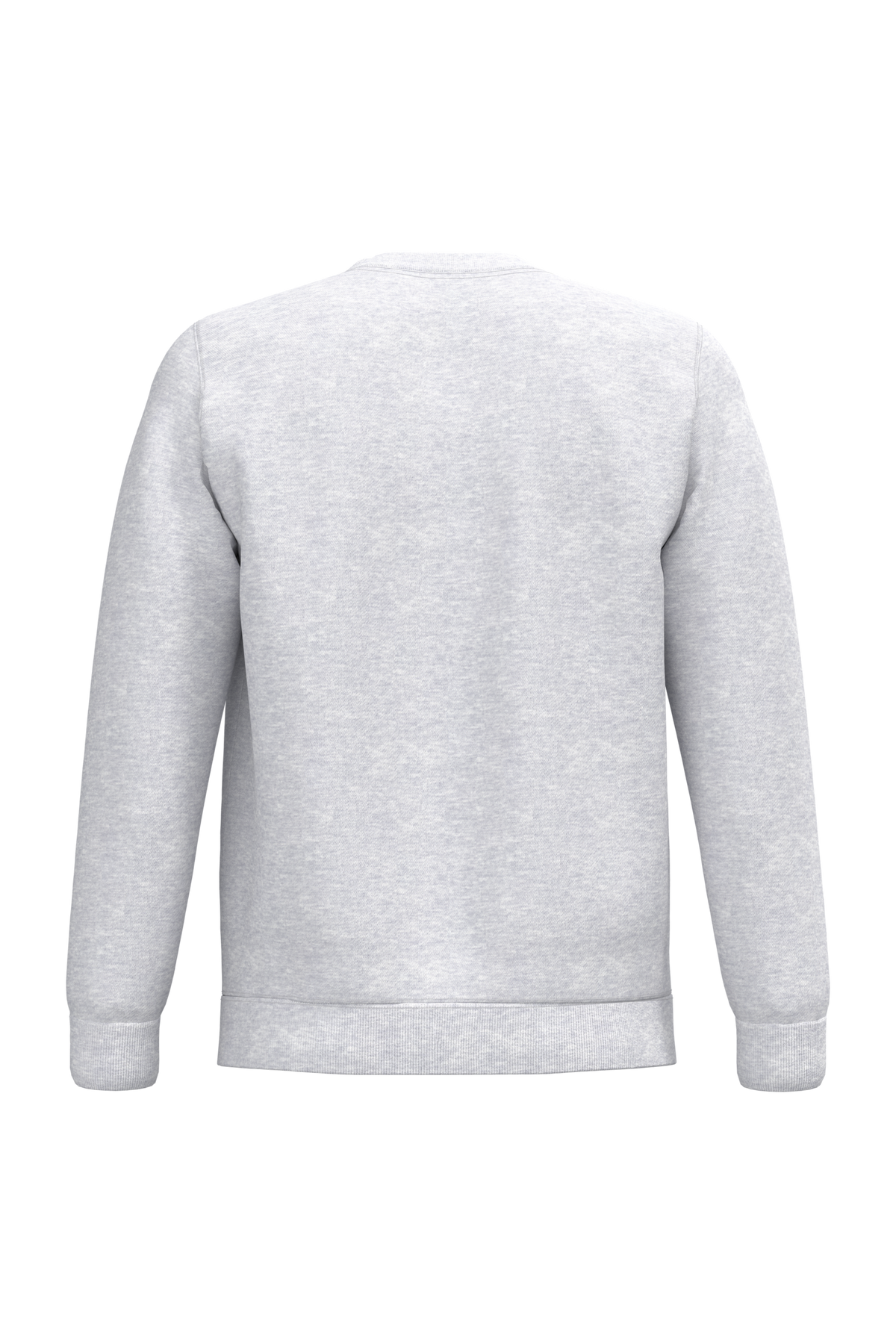 K474 - Sudadera cuello redondo - Ash Heather - trasera