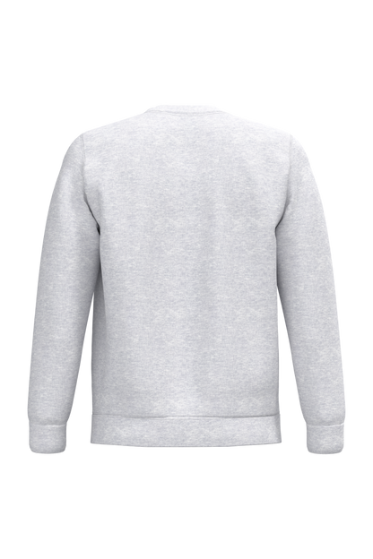 K474 - Sudadera cuello redondo - Ash Heather - trasera