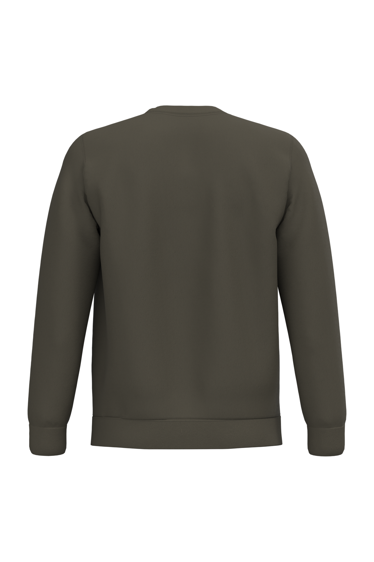 K474 - Sudadera cuello redondo - Dark Khaki - trasera