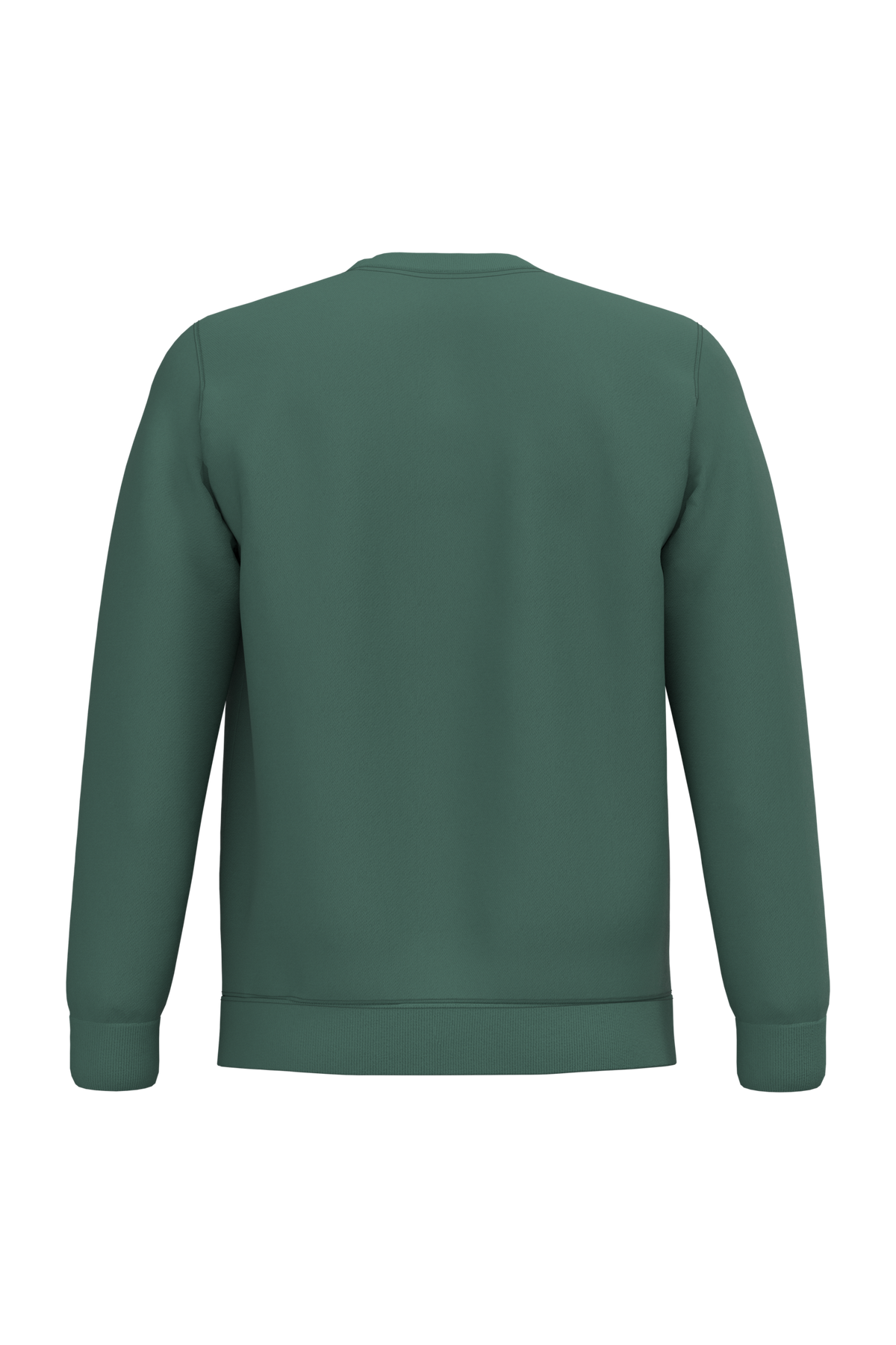 K474 - Sudadera cuello redondo - Earthy Green - trasera