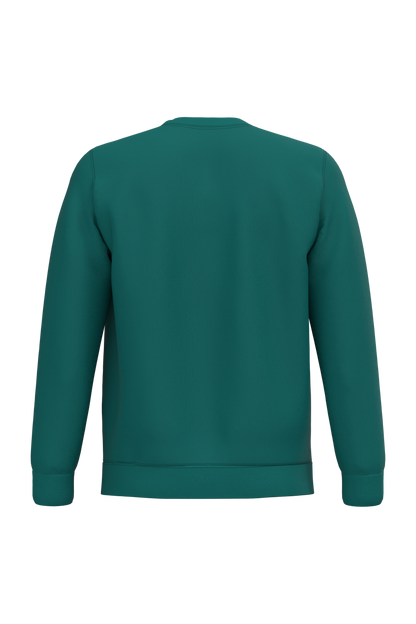 K474 - Sudadera cuello redondo - Emerald Green - trasera
