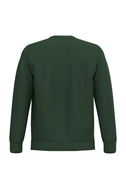 K474 - Sudadera cuello redondo - Forest Green - trasera