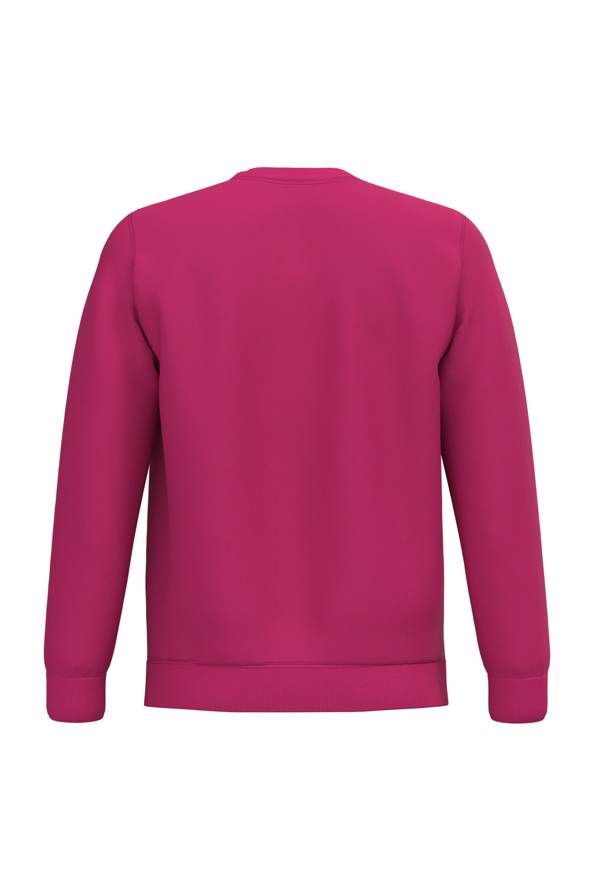 K474 - Sudadera cuello redondo - Fuchsia - trasera