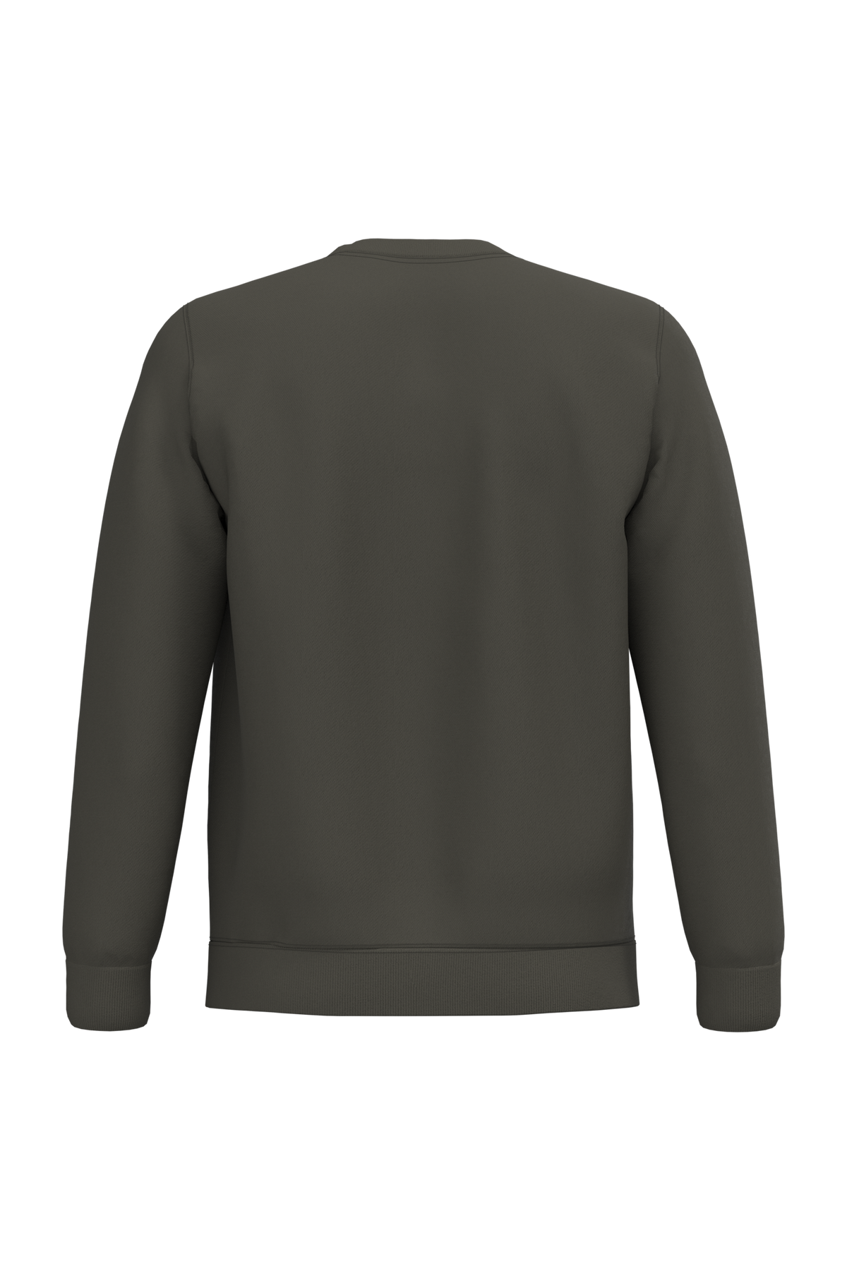 K474 - Sudadera cuello redondo - Green Olive - trasera