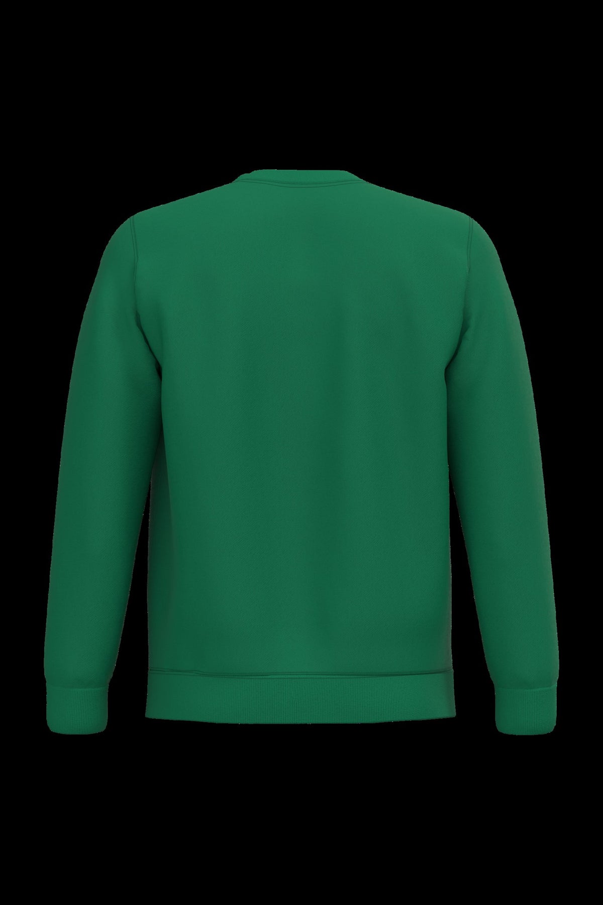 K474 - Sudadera cuello redondo - Kelly Green - trasera