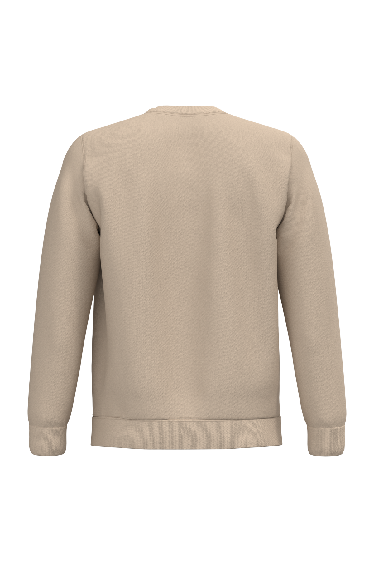 K474 - Sudadera cuello redondo - Light Sand - trasera