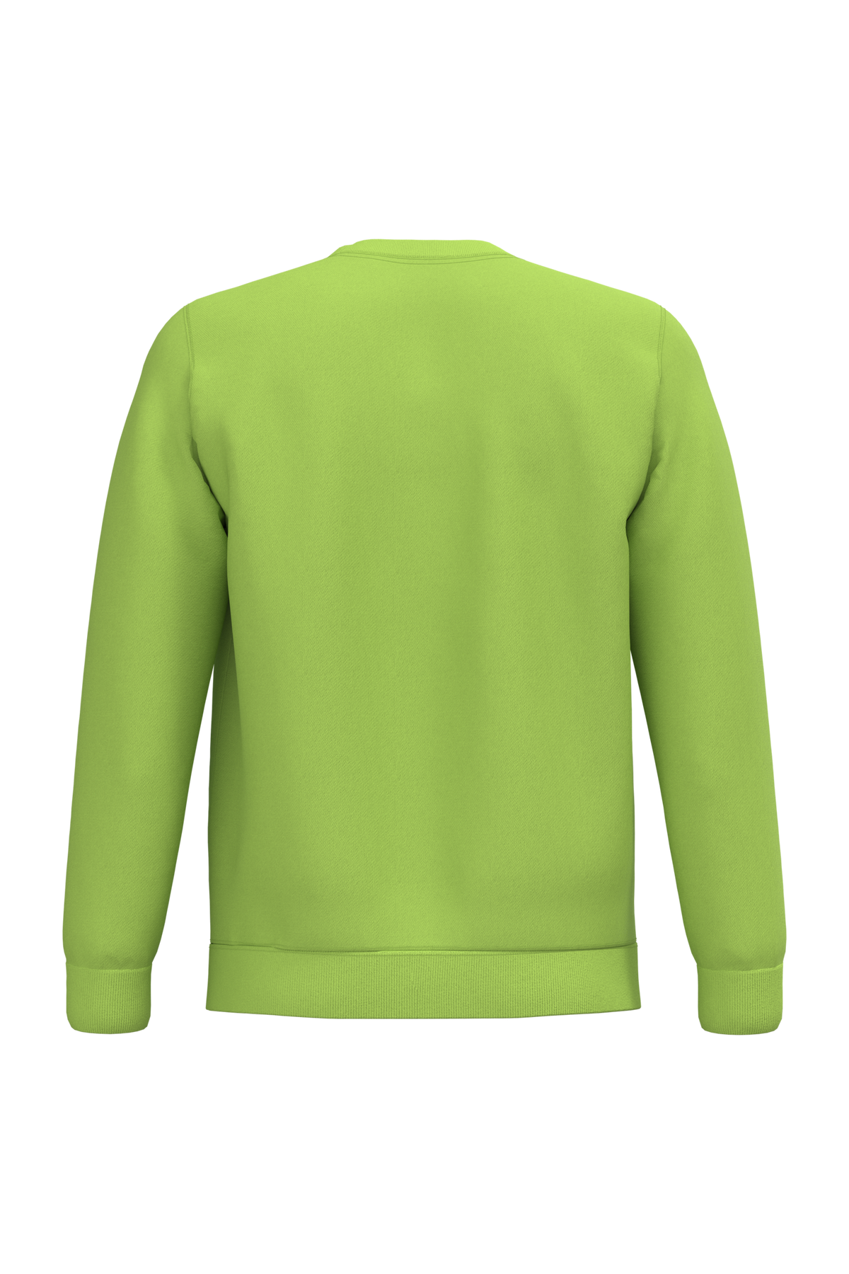 K474 - Sudadera cuello redondo - Lime - trasera