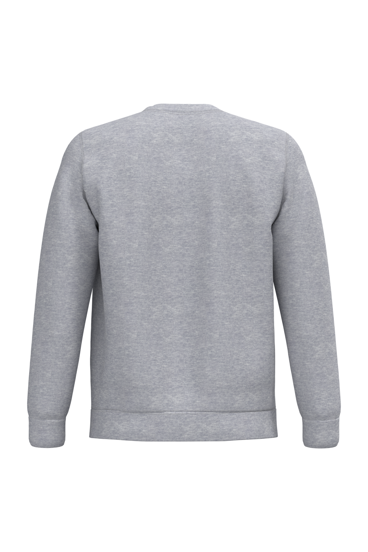 K474 - Sudadera cuello redondo - Oxford Grey - trasera