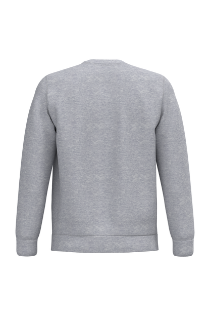 K474 - Sudadera cuello redondo - Oxford Grey - trasera