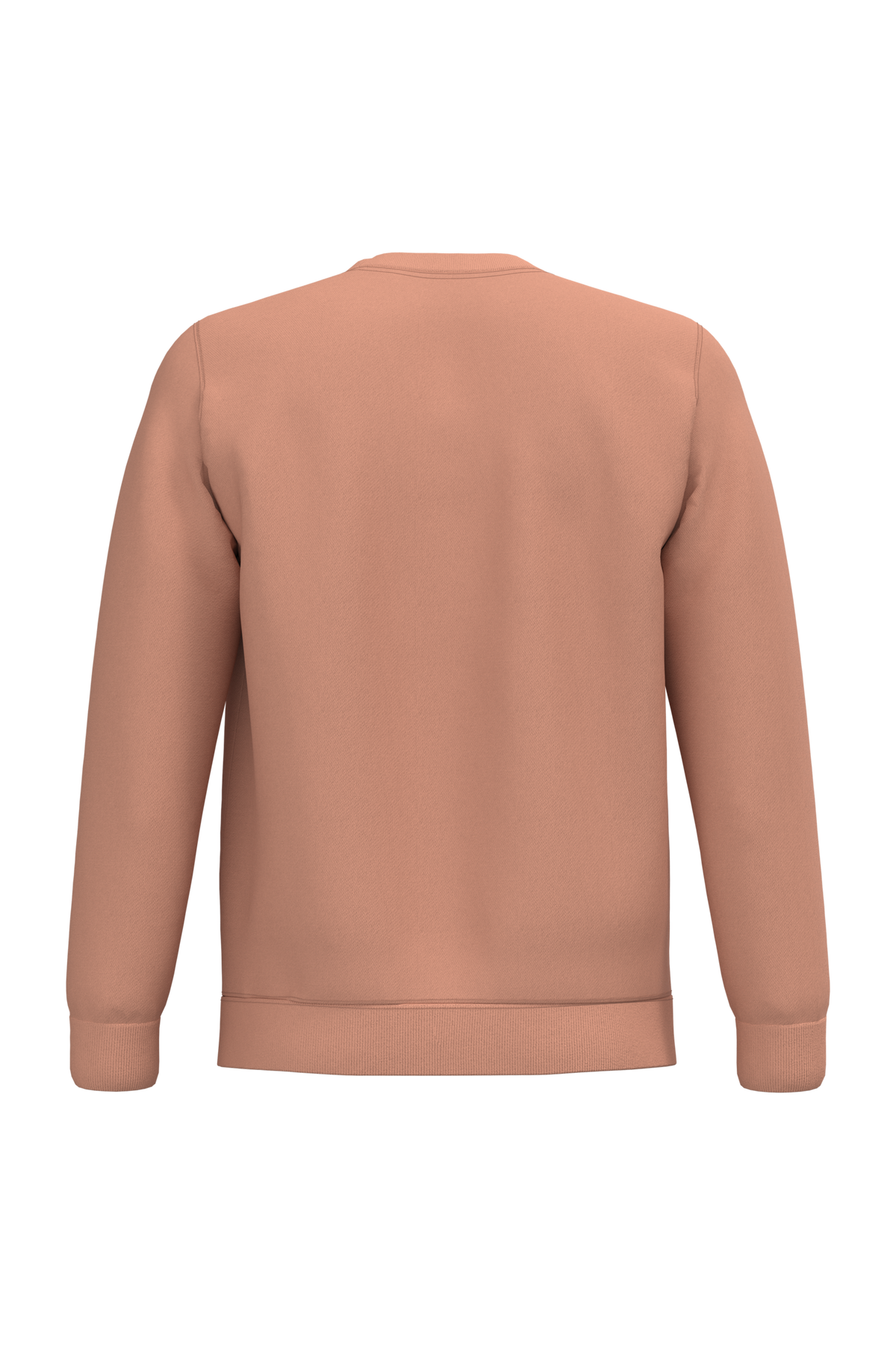 K474 - Sudadera cuello redondo - Peach - trasera