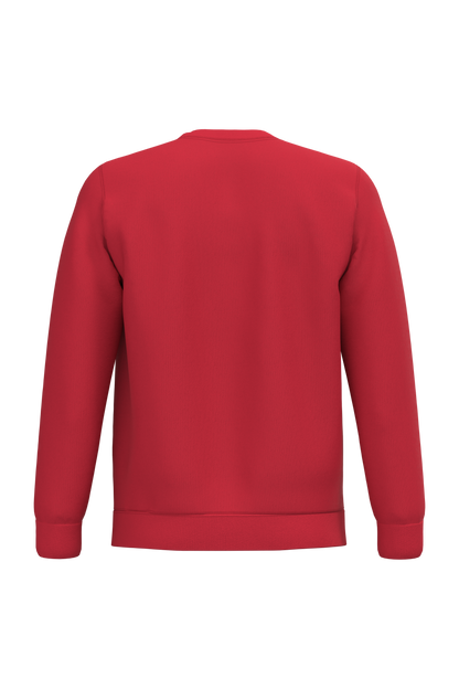 K474 - Sudadera cuello redondo - Red - trasera