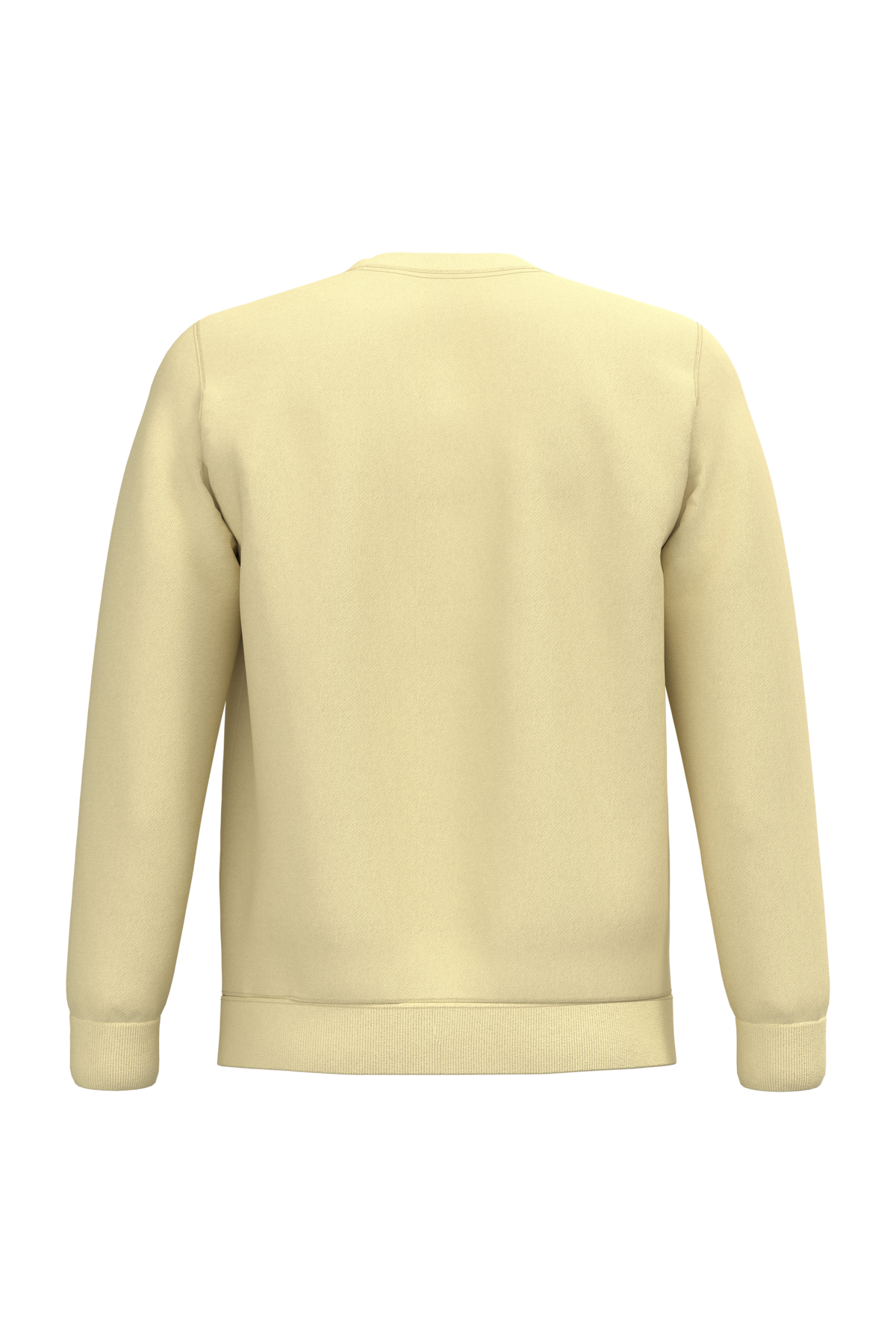 K474 - Sudadera cuello redondo - Straw Yellow - trasera