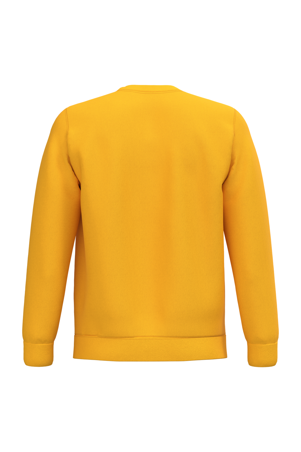 K474 - Sudadera cuello redondo - Yellow - trasera