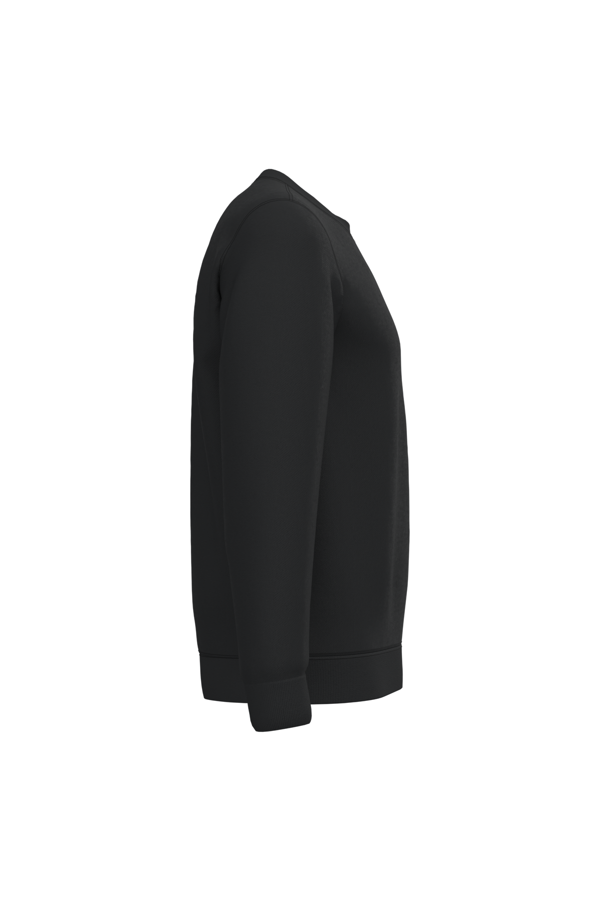 K474 - Sudadera cuello redondo - Black - lateral