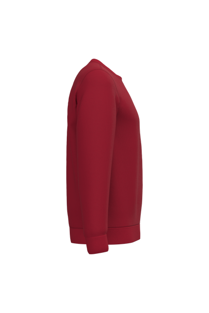K474 - Sudadera cuello redondo - Cherry Red - lateral