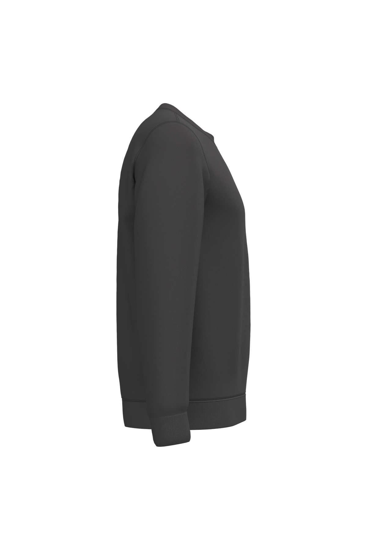 K474 - Sudadera cuello redondo - Dark Grey - lateral