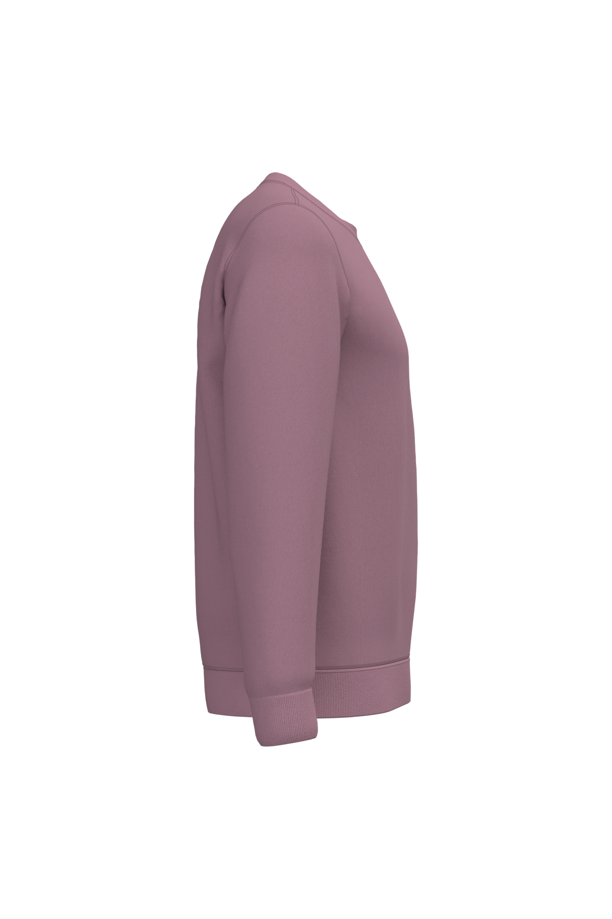 K474 - Sudadera cuello redondo - Dusty Purple - lateral