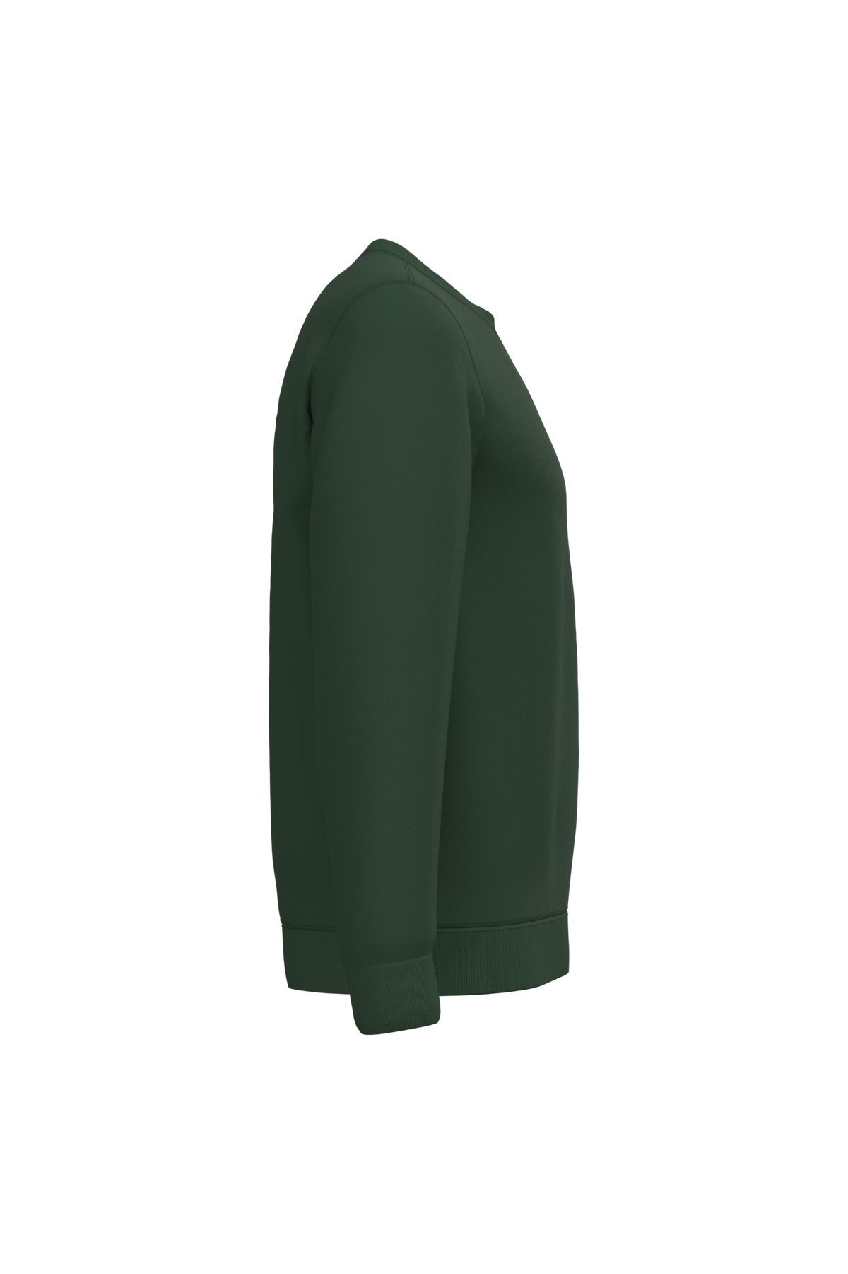 K474 - Sudadera cuello redondo - Forest Green - lateral