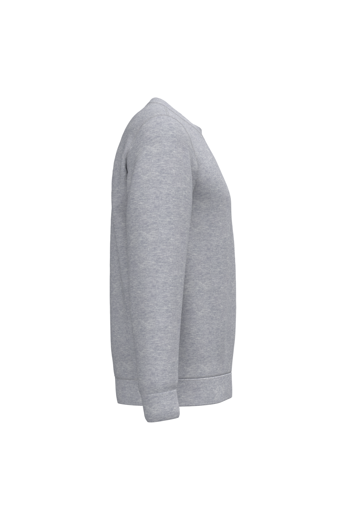 K474 - Sudadera cuello redondo - Oxford Grey - lateral