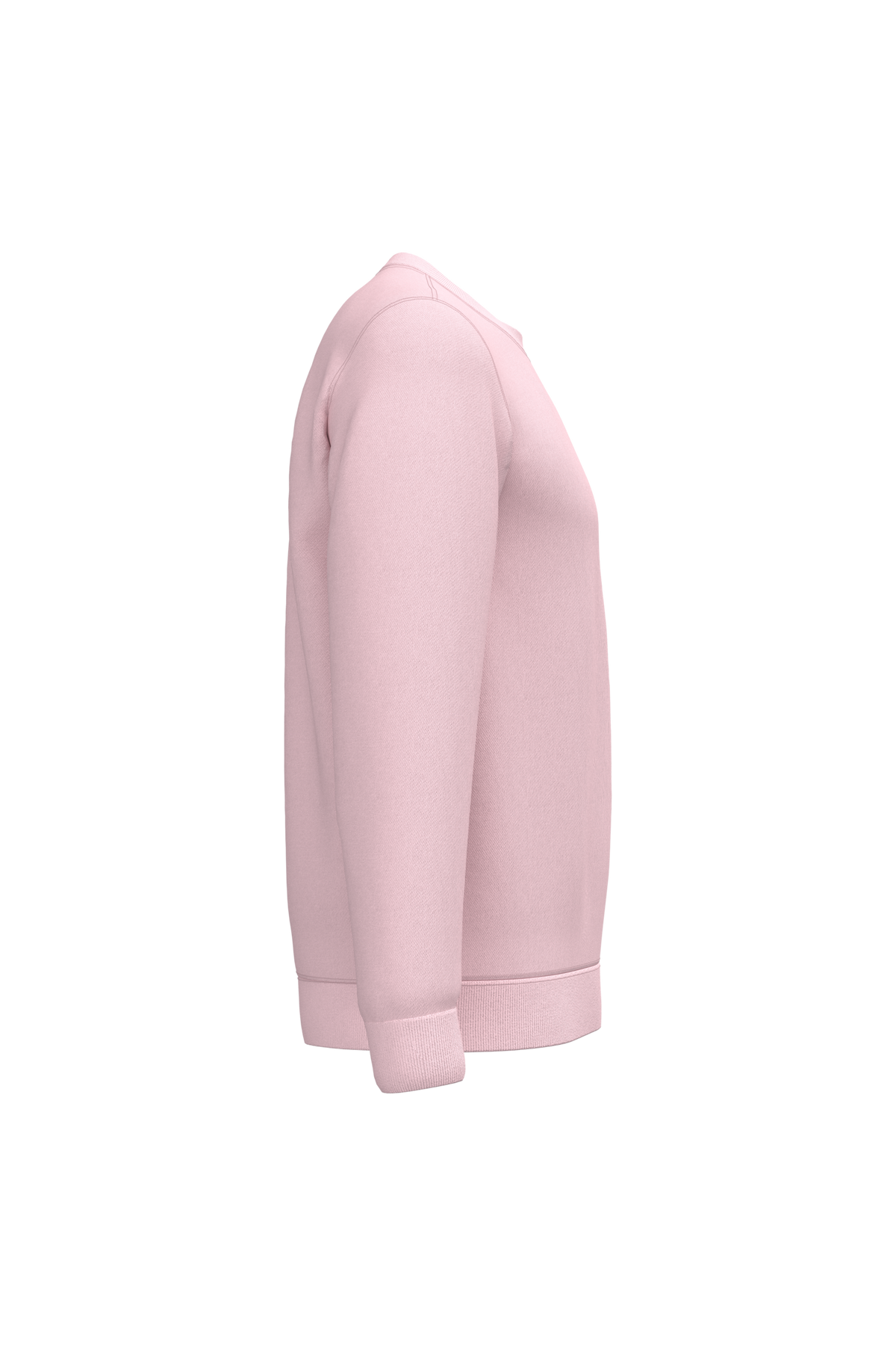 K474 - Sudadera cuello redondo - Pale Pink - lateral