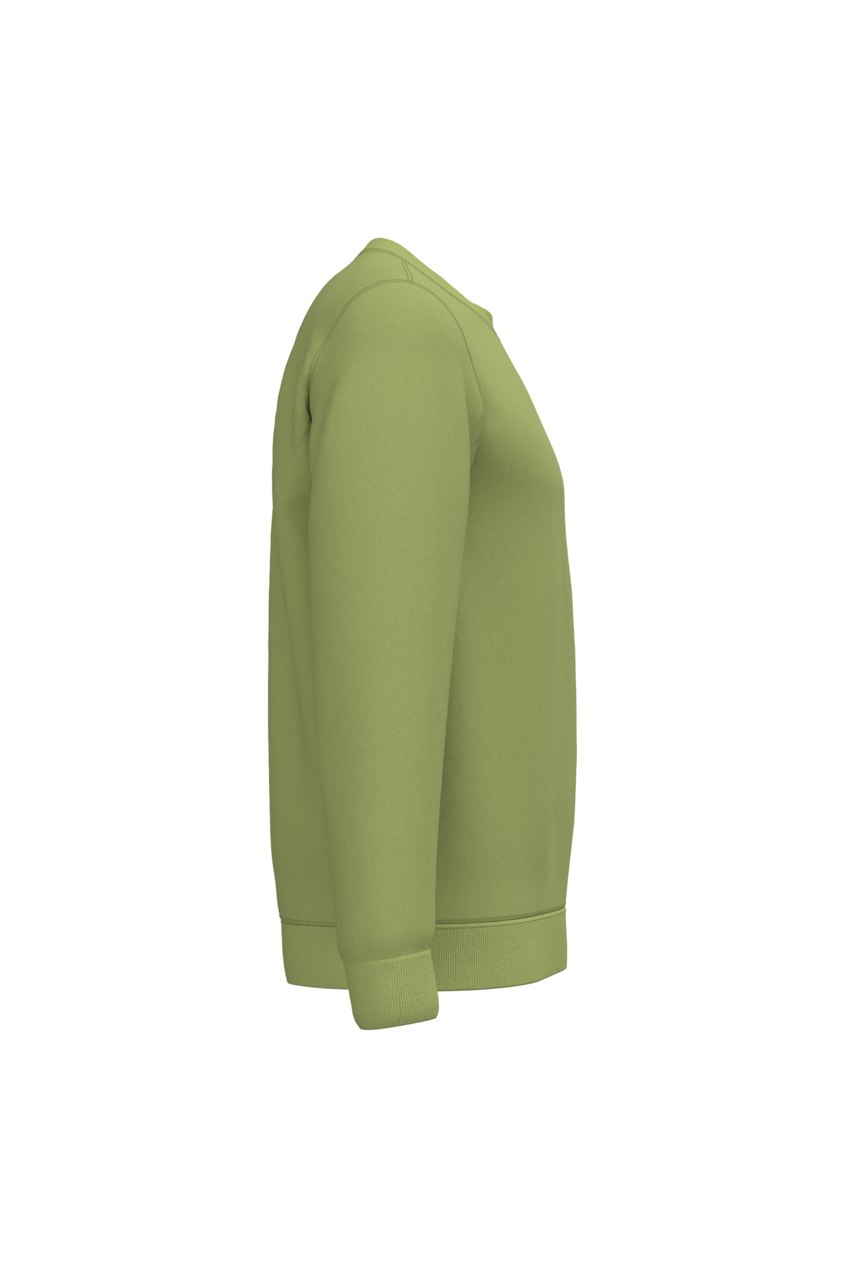K474 - Sudadera cuello redondo - Pistachio - lateral