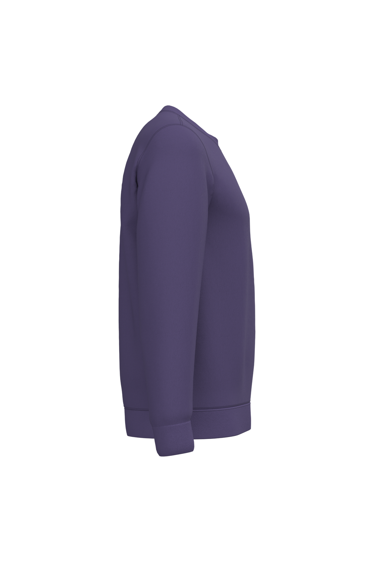 K474 - Sudadera cuello redondo - Purple - lateral