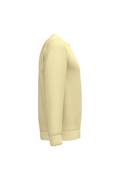 K474 - Sudadera cuello redondo - Straw Yellow - lateral
