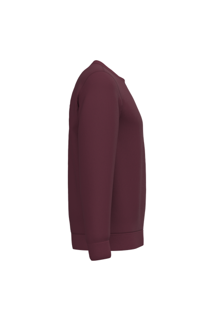 K474 - Sudadera cuello redondo - Wine - lateral