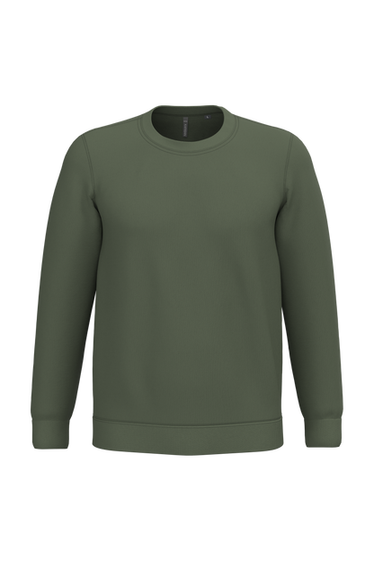 K474 - Sudadera cuello redondo - Caper Green - frontal