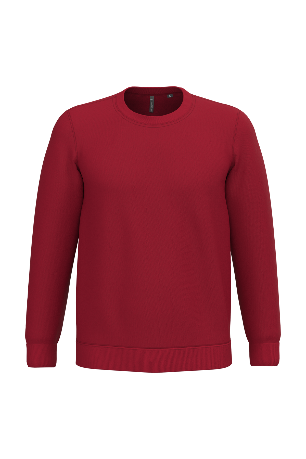 K474 - Sudadera cuello redondo - Cherry Red - frontal