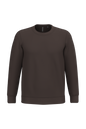 K474 - Sudadera cuello redondo - Chocolate - frontal