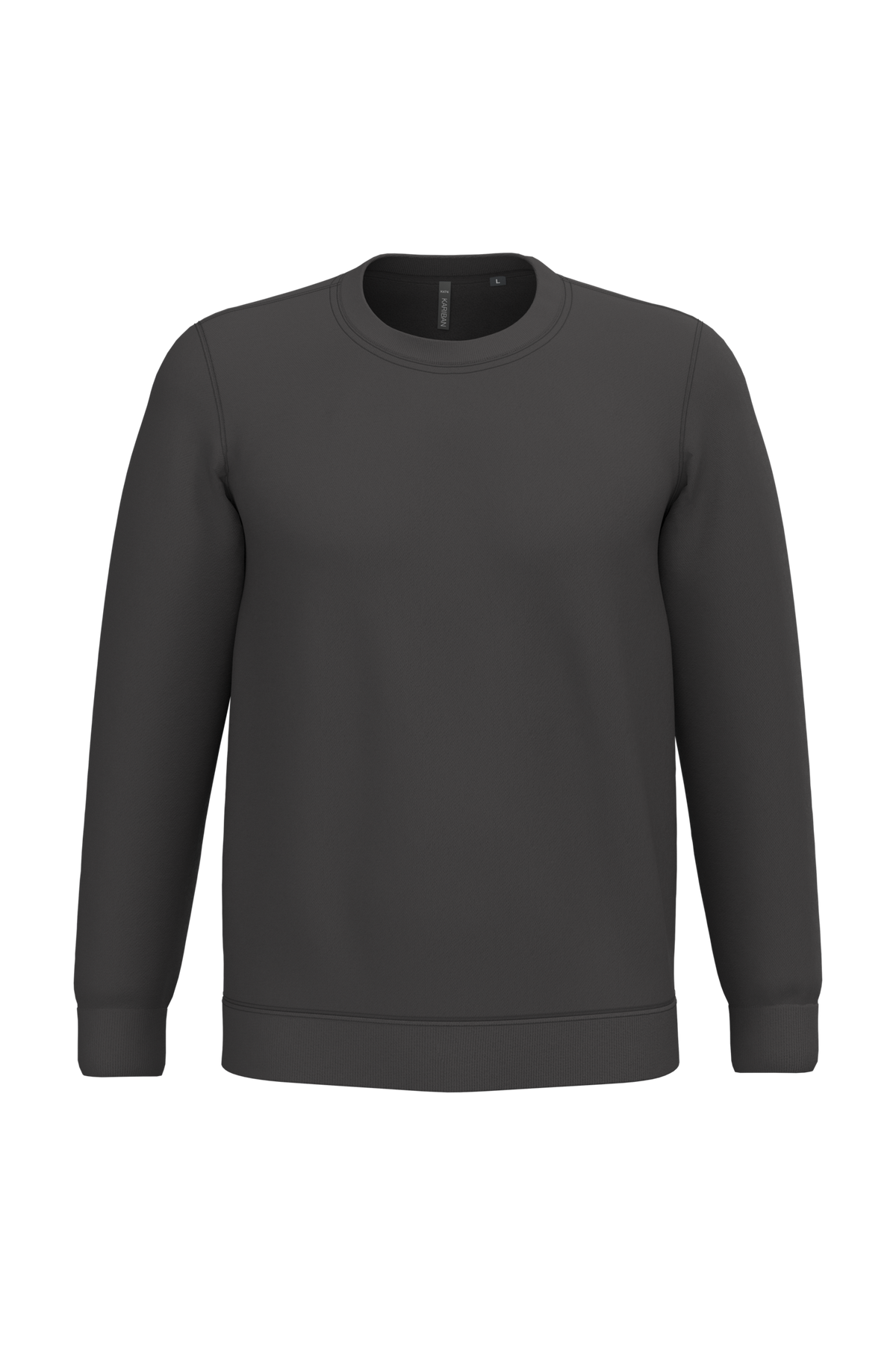 K474 - Sudadera cuello redondo - Dark Grey - frontal
