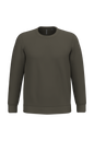 K474 - Sudadera cuello redondo - Dark Khaki - frontal