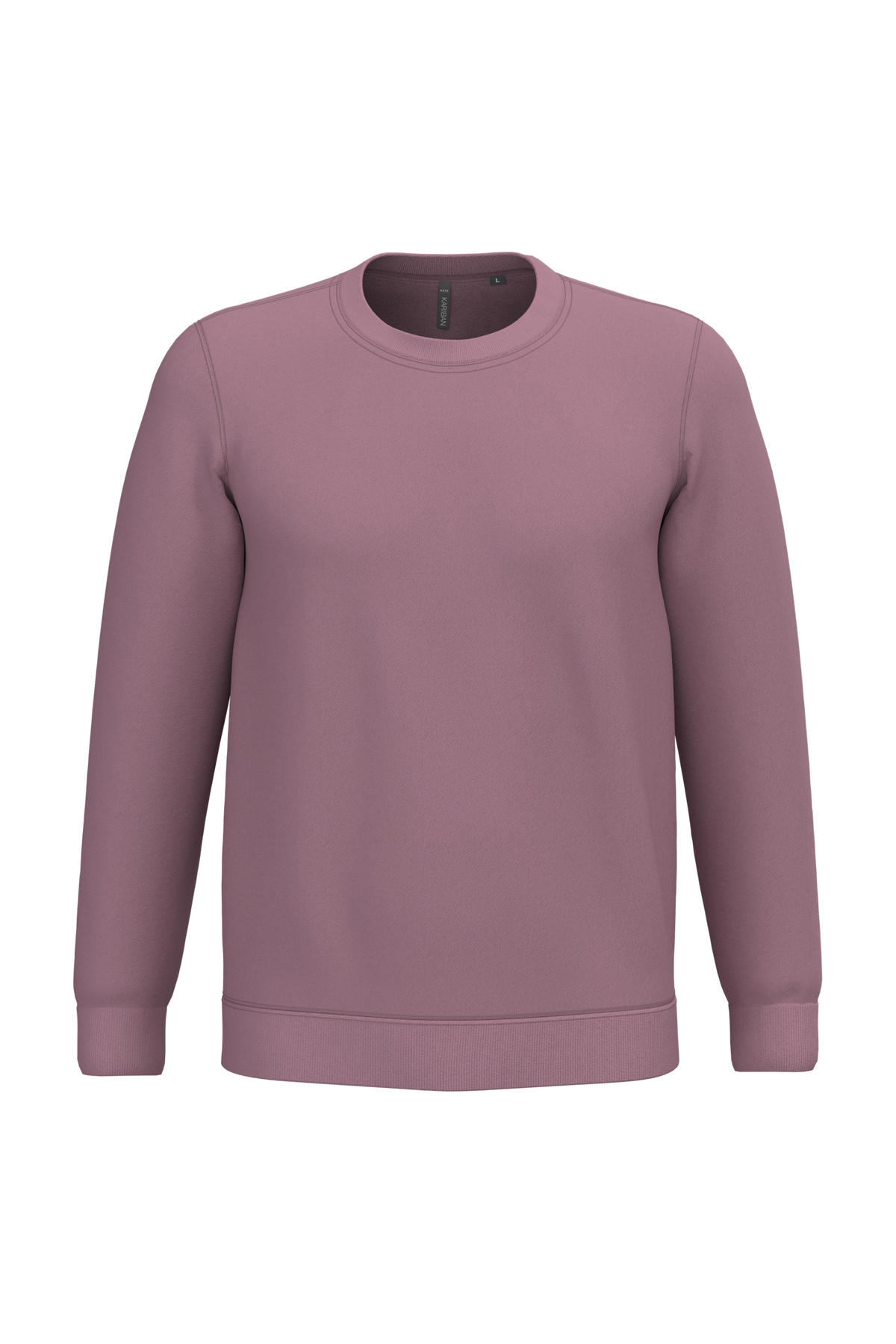 K474 - Sudadera cuello redondo - Dusty Purple - frontal