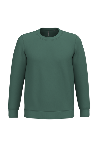 K474 - Sudadera cuello redondo - Earthy Green - frontal