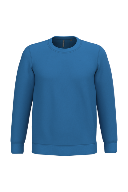 K474 - Sudadera cuello redondo - Light Royal Blue - frontal
