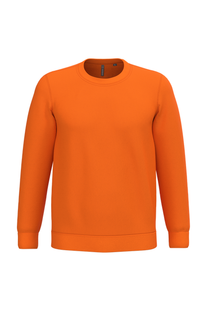 K474 - Sudadera cuello redondo - Orange - frontal