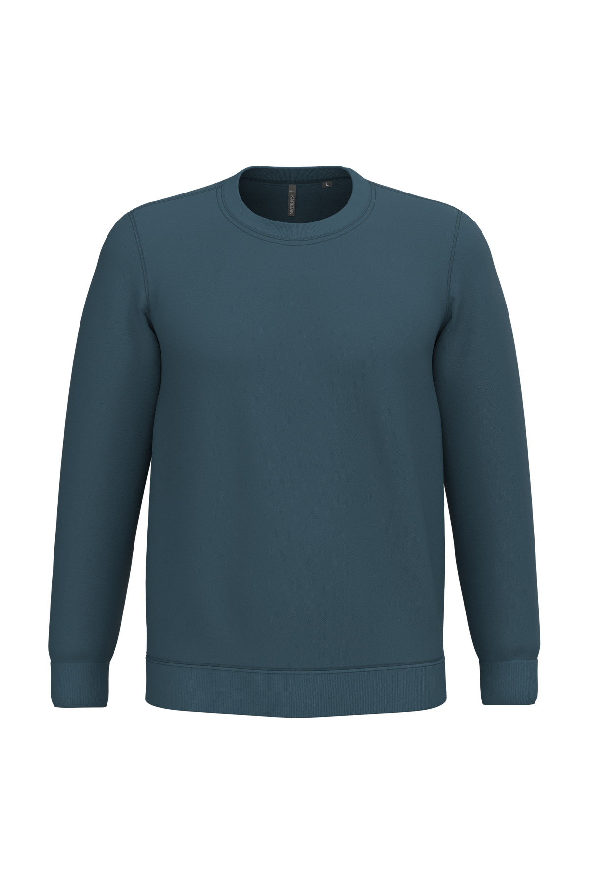 K474 - Sudadera cuello redondo - Orion Blue - frontal