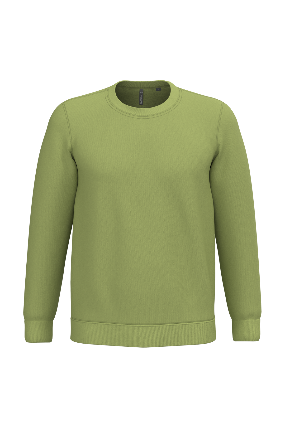 K474 - Sudadera cuello redondo - Pistachio - frontal